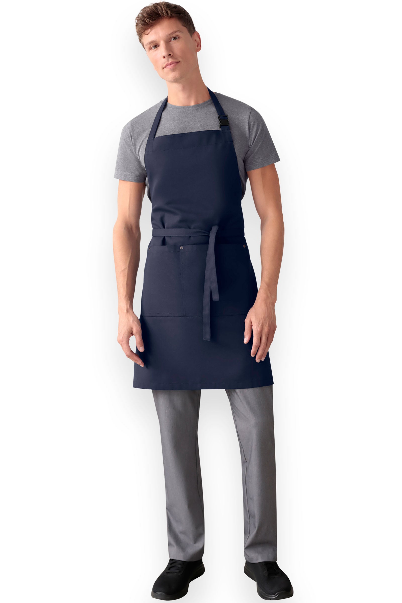 Latzschürze dark navy