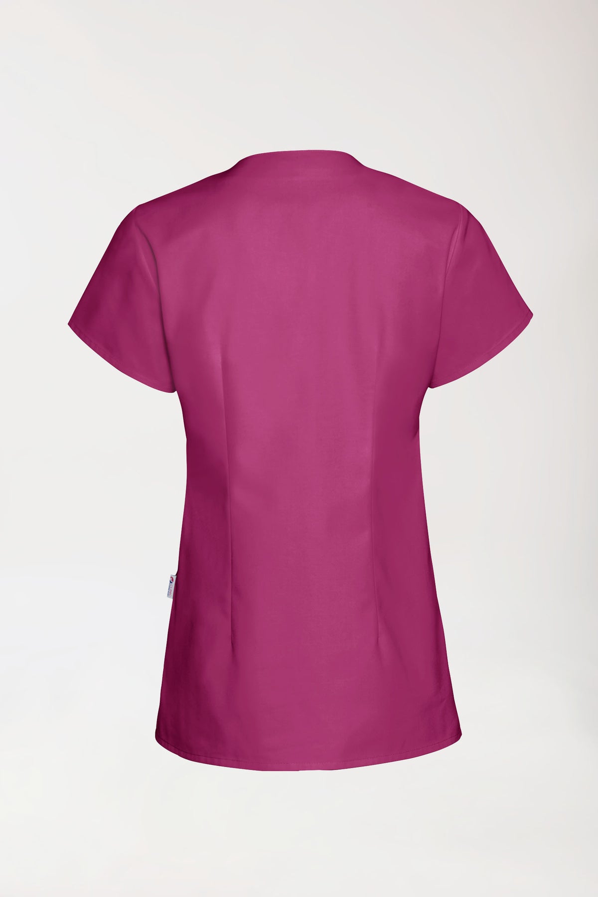 JUST STRONG Schlupfkasack Damen - eckiger Ausschnitt berry