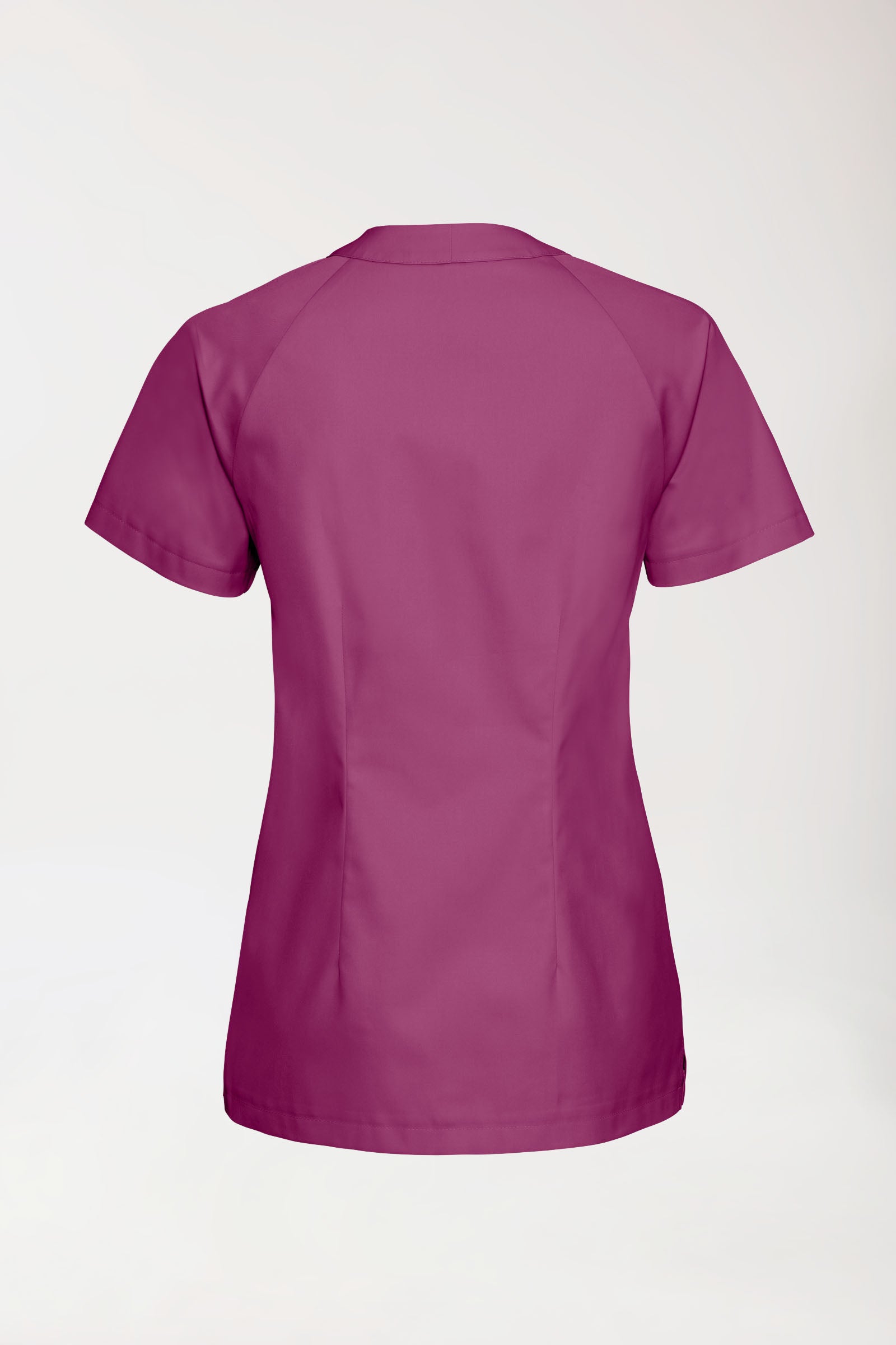 CORE Schlupfkasack Damen - V-Ausschnitt berry