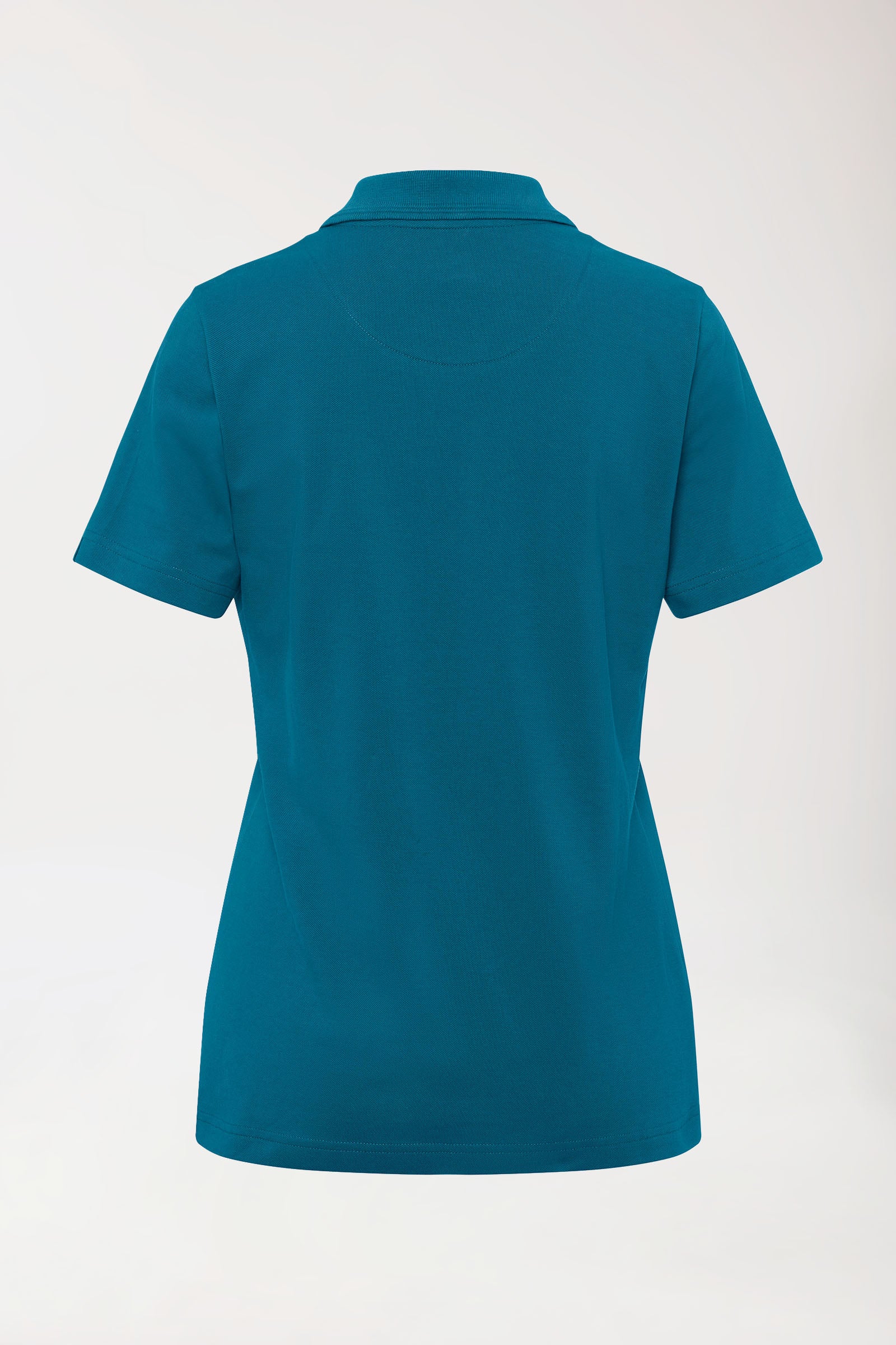 COMFY FLEX Stretch Shirt Damen - Polokragen petrol