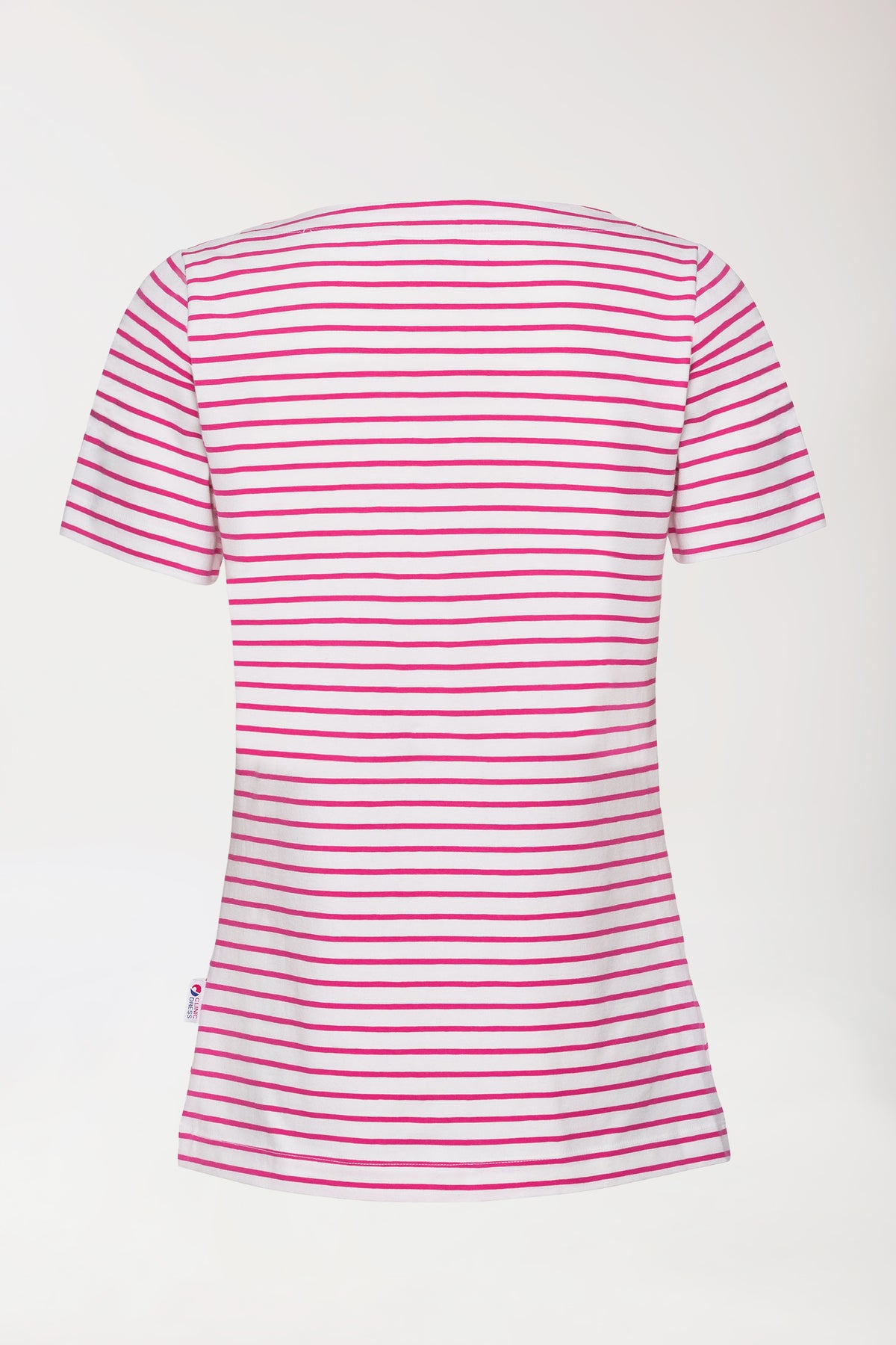Shirt Damen - 1/2 Arm weiß/pink