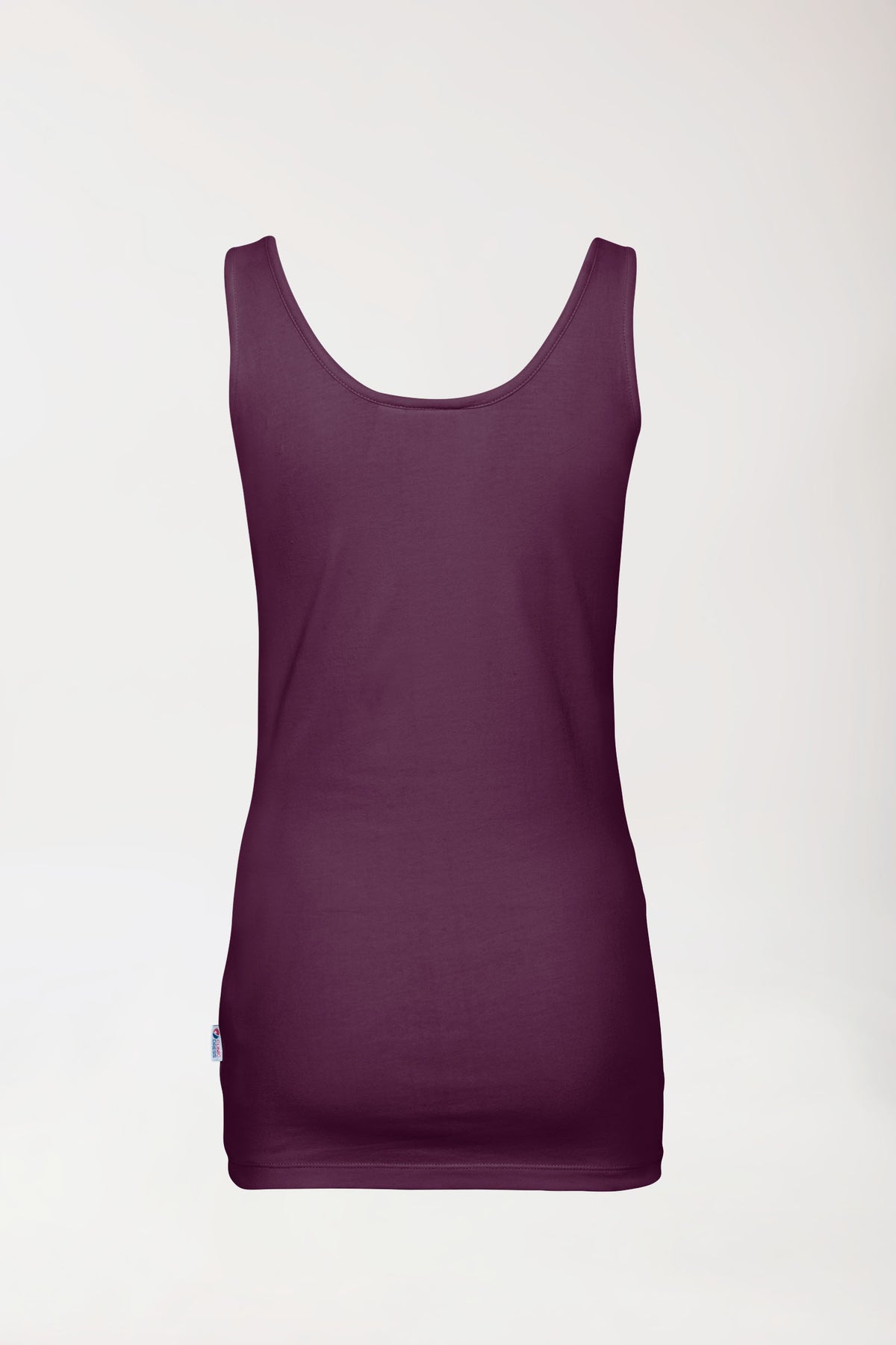CORE Top Damen - Rundhals pflaume