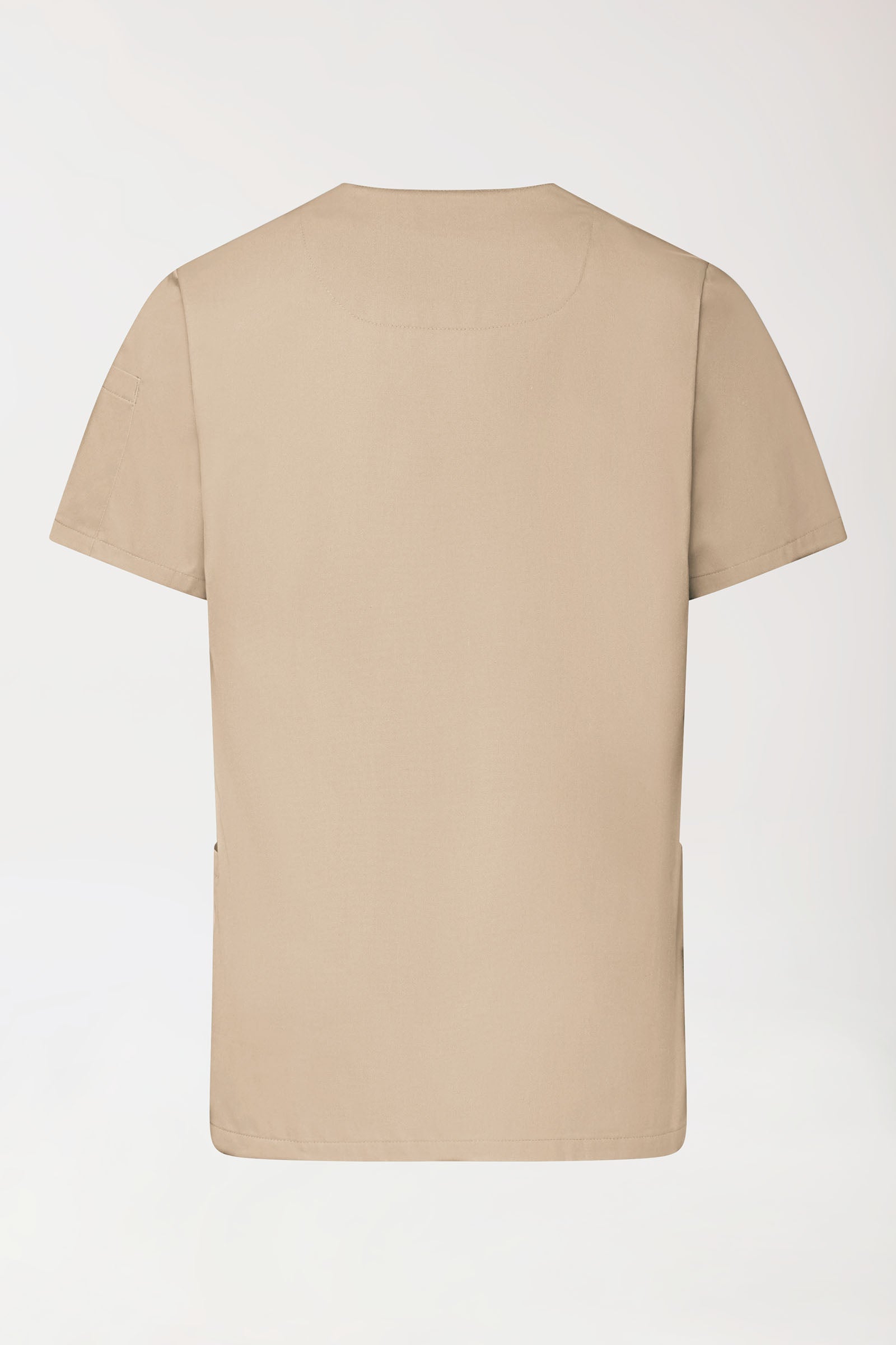 GREEN Stretch Schlupfkasack Herren - V-Ausschnitt sand