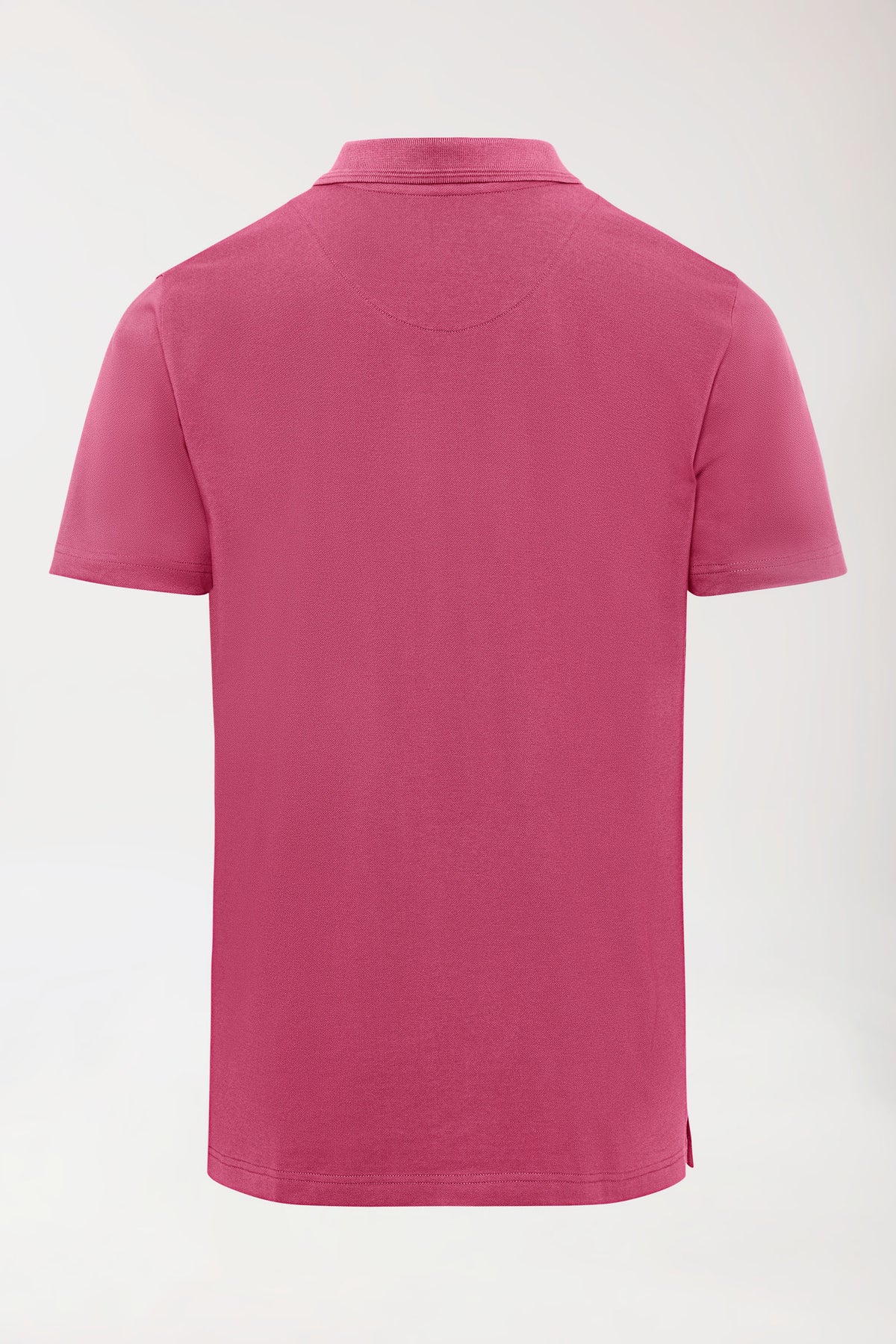 COMFY FLEX Stretch Shirt Herren - Polokragen rosenholz