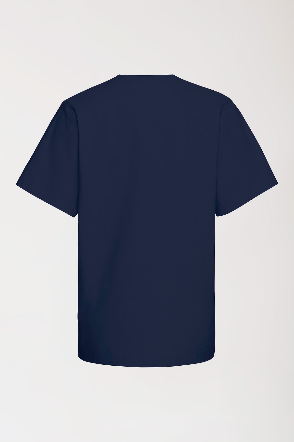 Baumwolle Schlupfkasack Unisex - Doppelpack navy, Rückansicht
