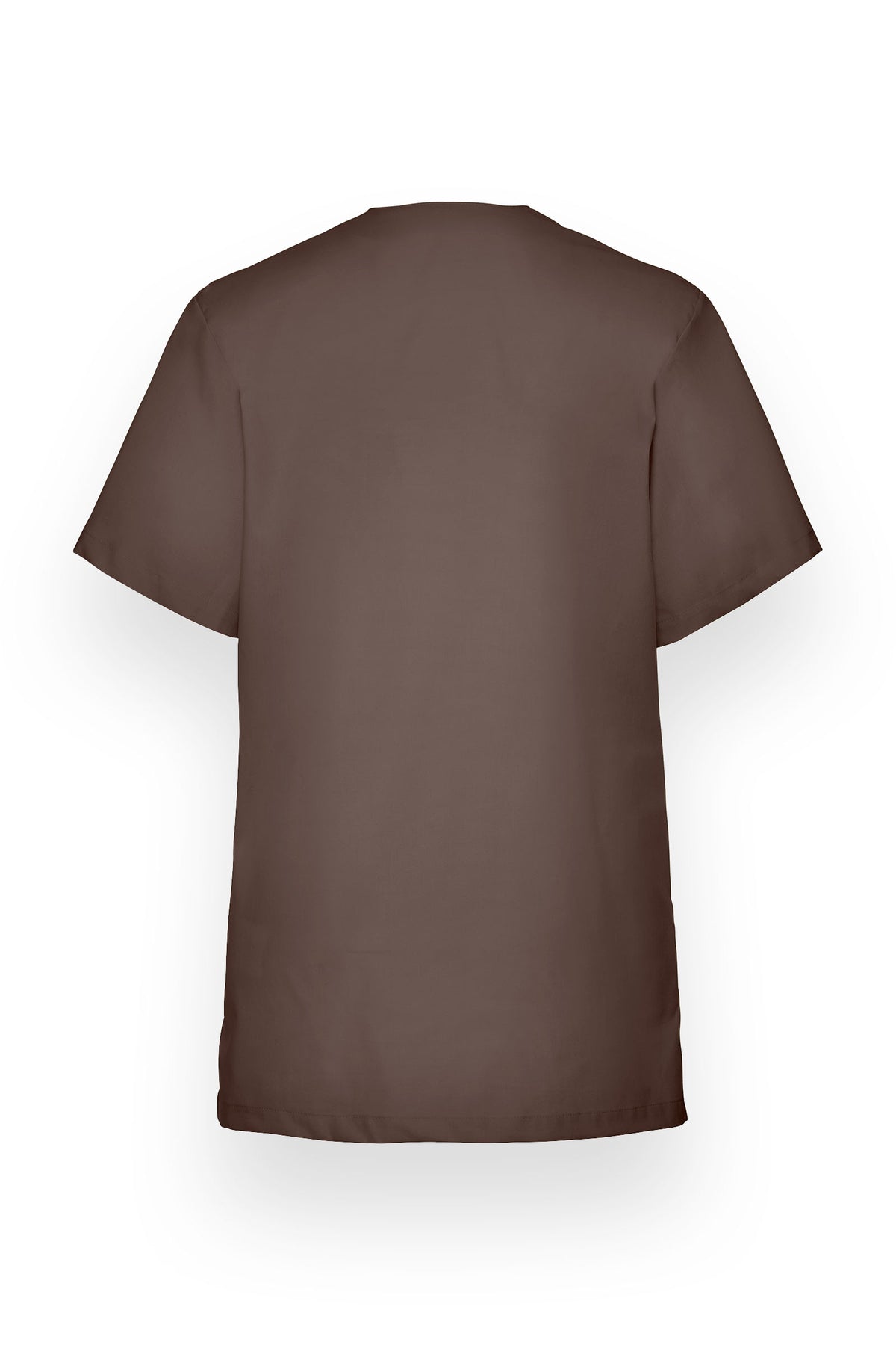 Stretch Schlupfkasack Unisex - V-Ausschnitt deep taupe