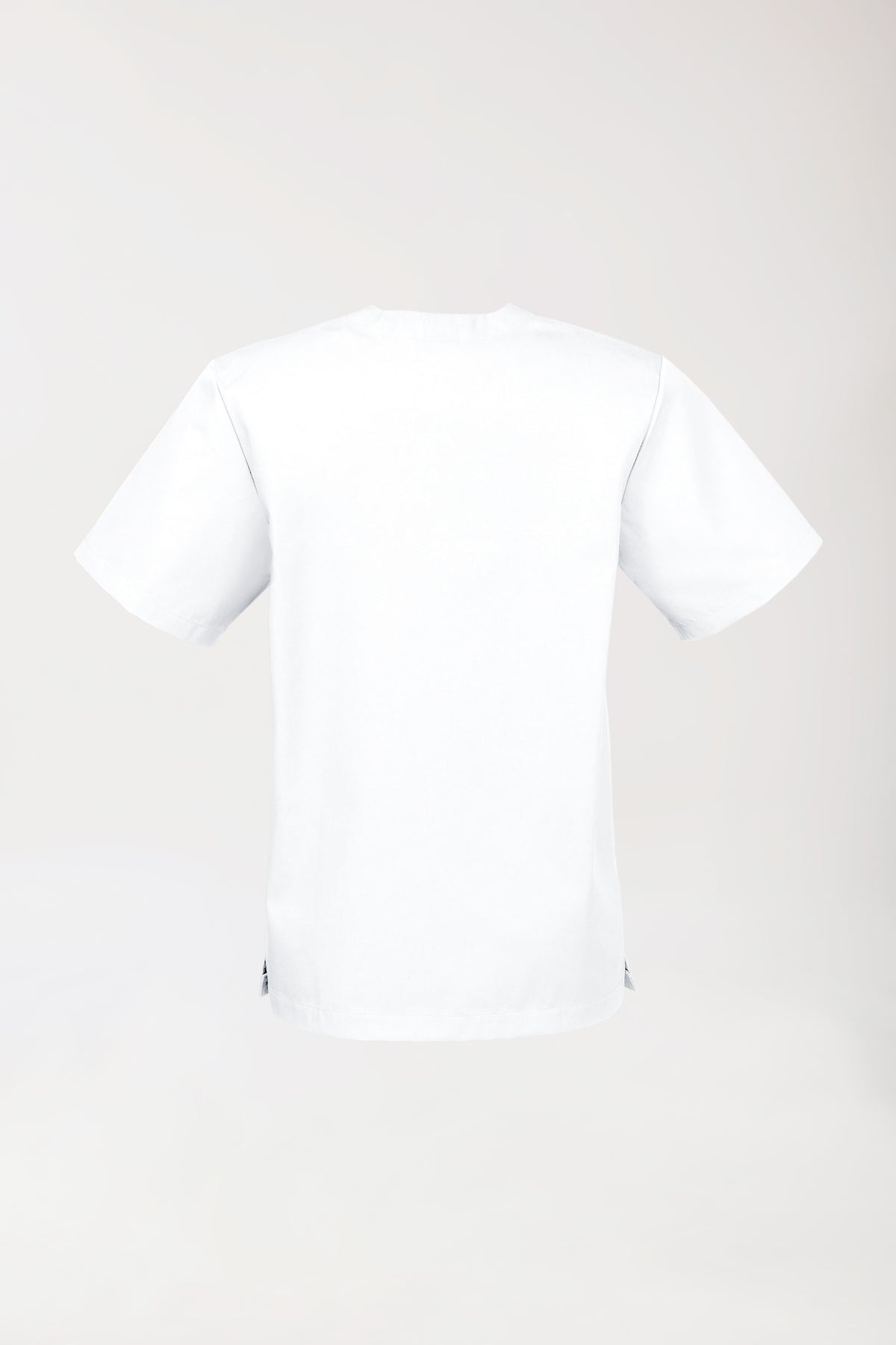 JUST STRONG Schlupfkasack Unisex - V-Ausschnitt weiß