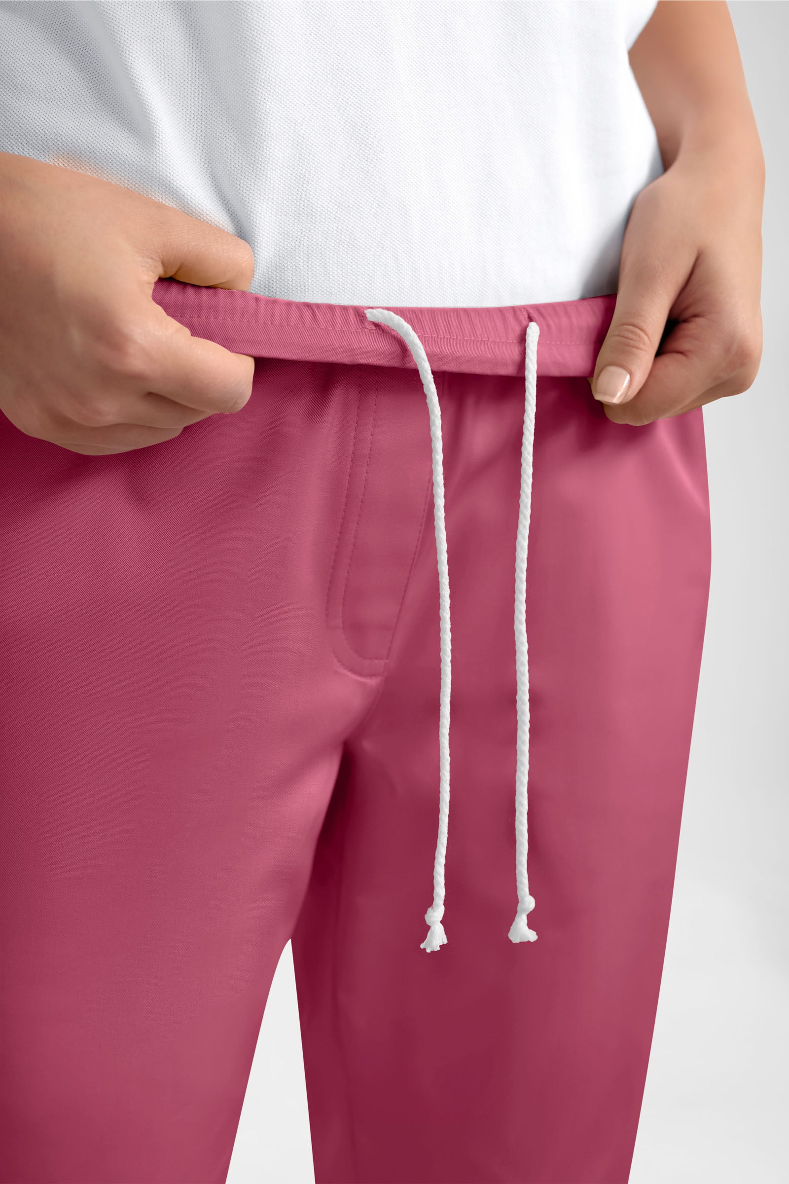GREEN Stretch Hose Damen - Jogpants Style rosenholz