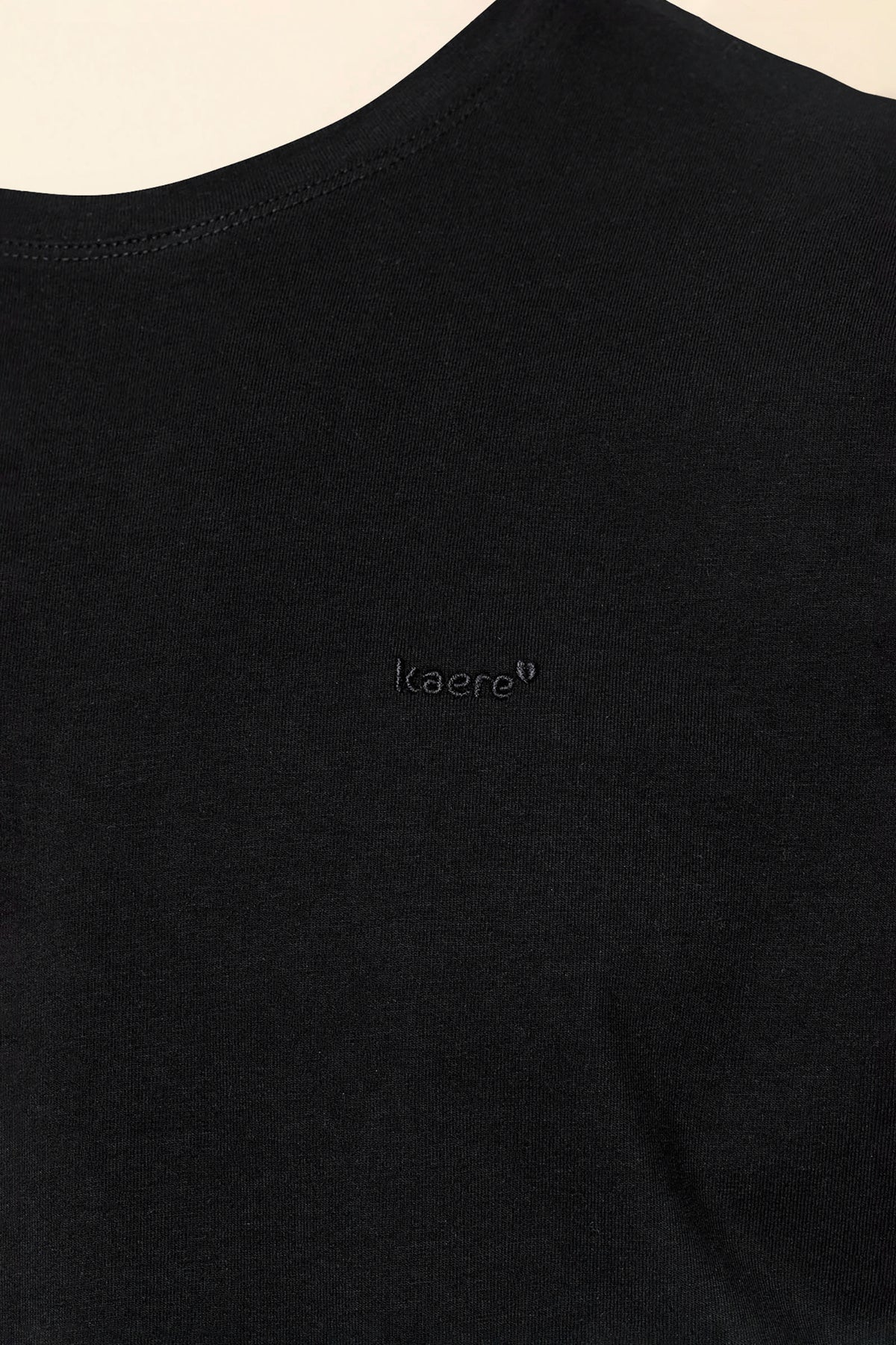 KAERE Shirt Herren - Kurzarm schwarz