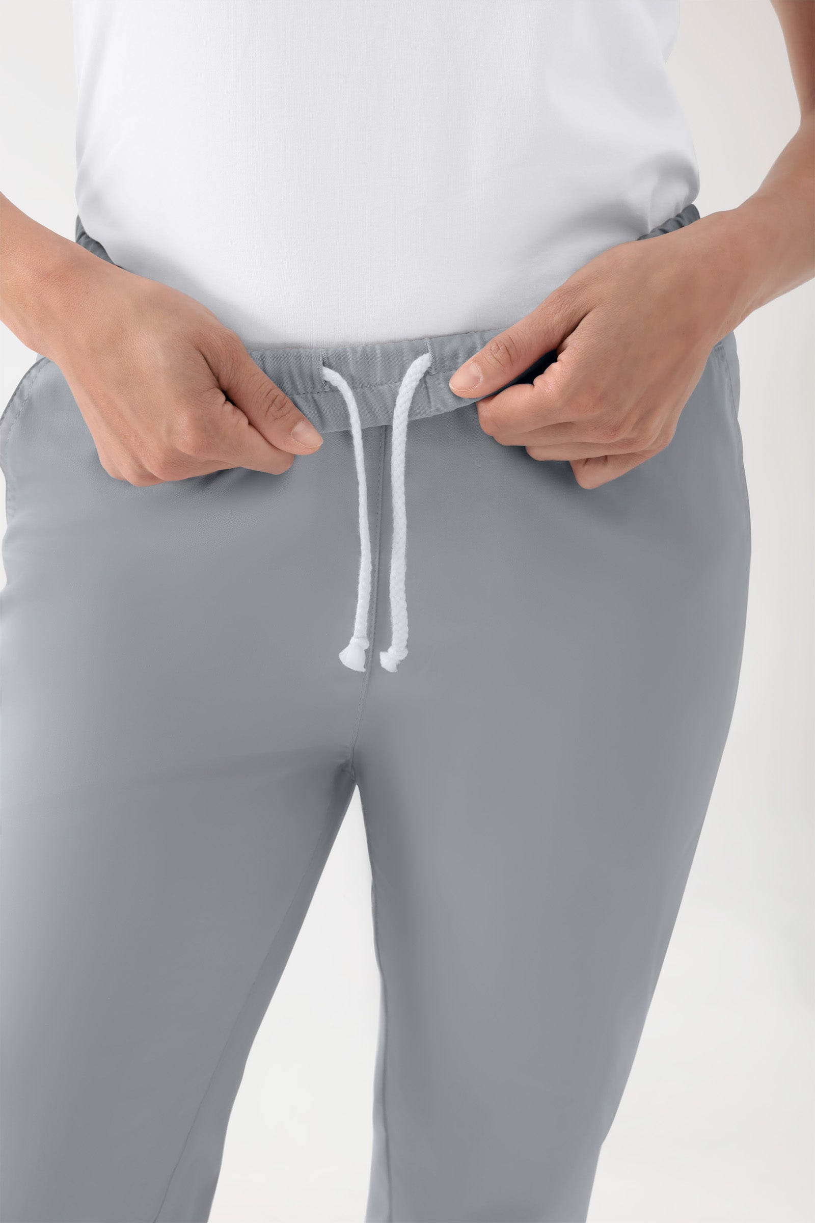 CORE Hose Unisex - hoher Bund grau