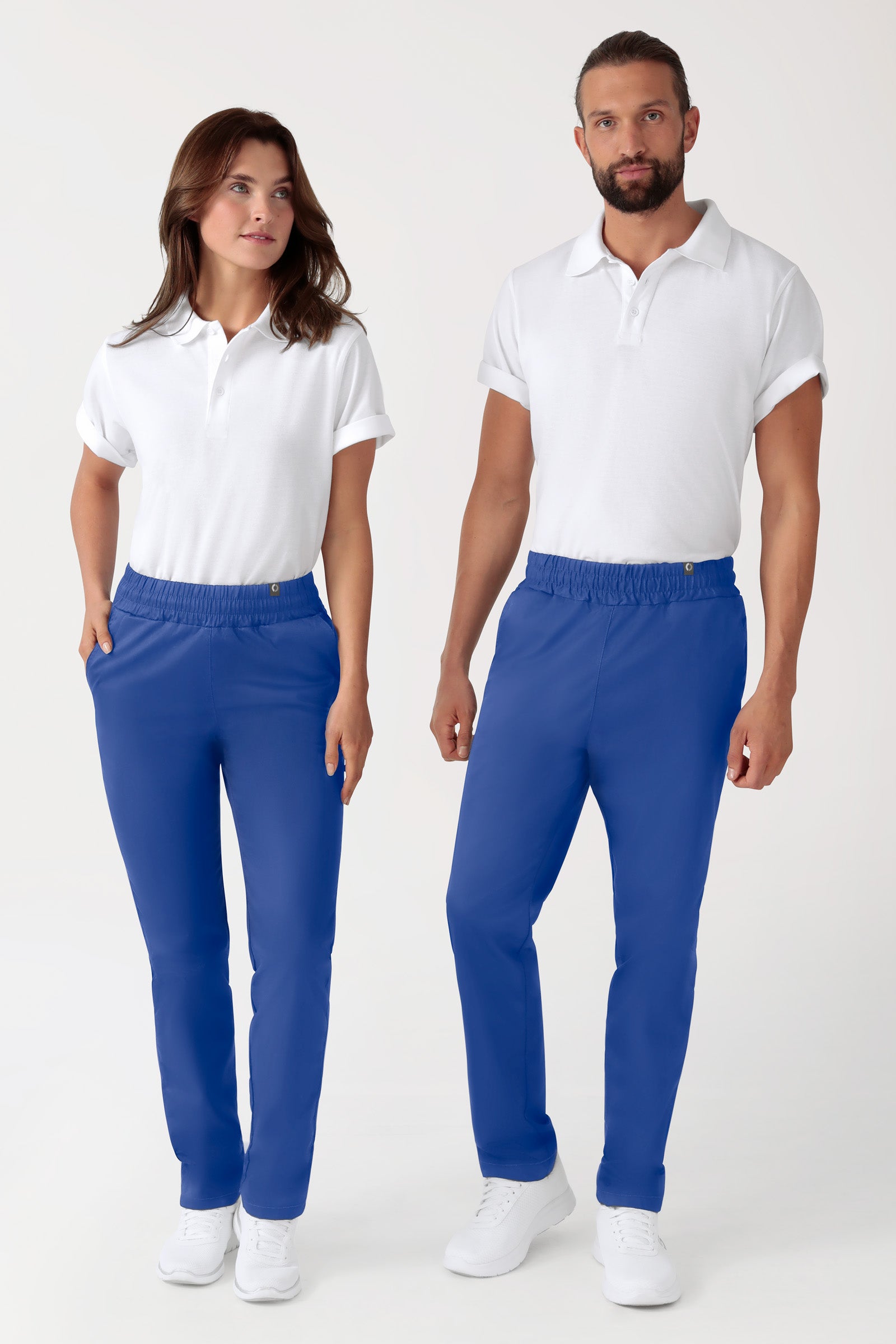 CORE Hose Unisex - hoher Bund königsblau, Vorderansicht