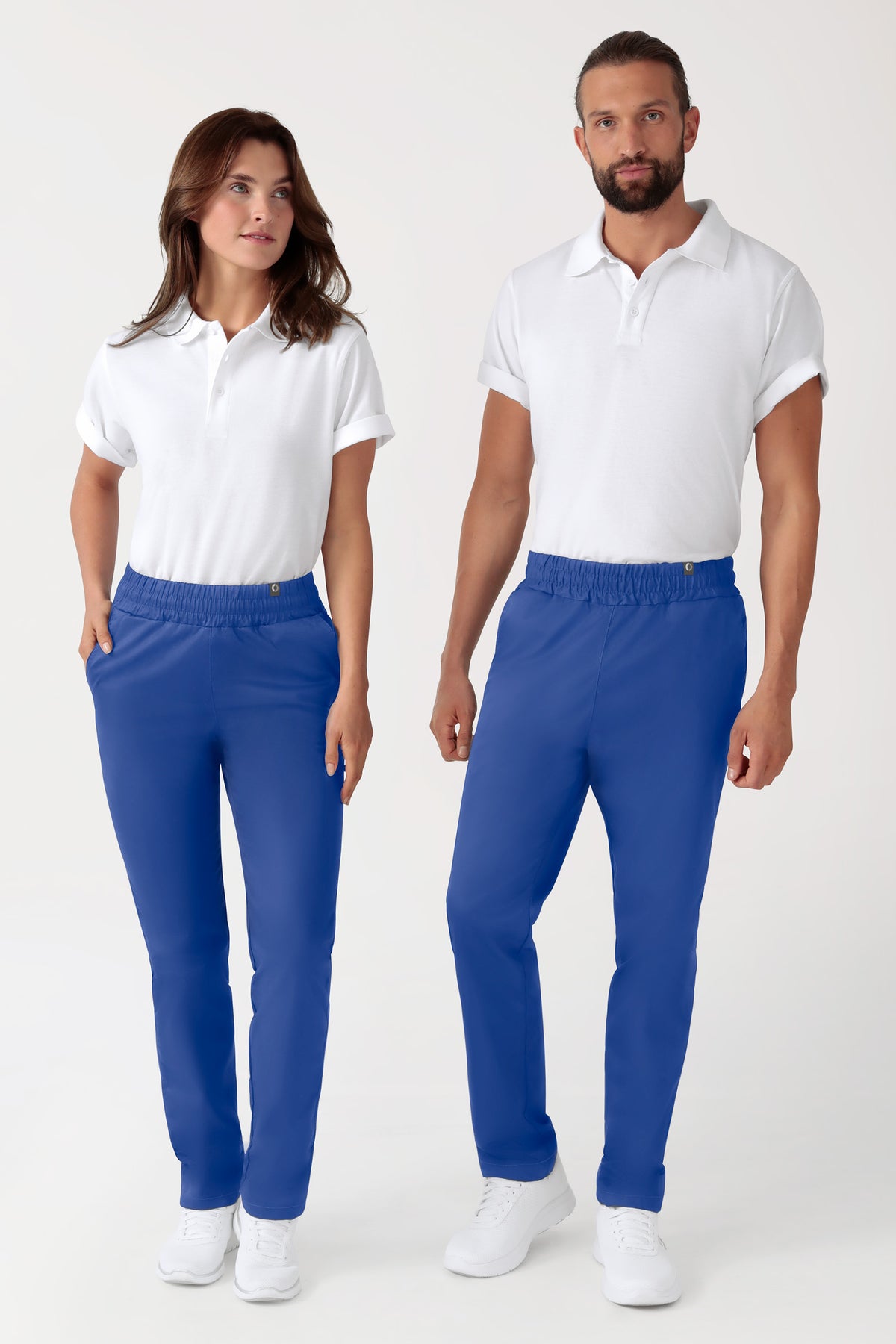 CORE Hose Unisex - hoher Bund königsblau, Vorderansicht