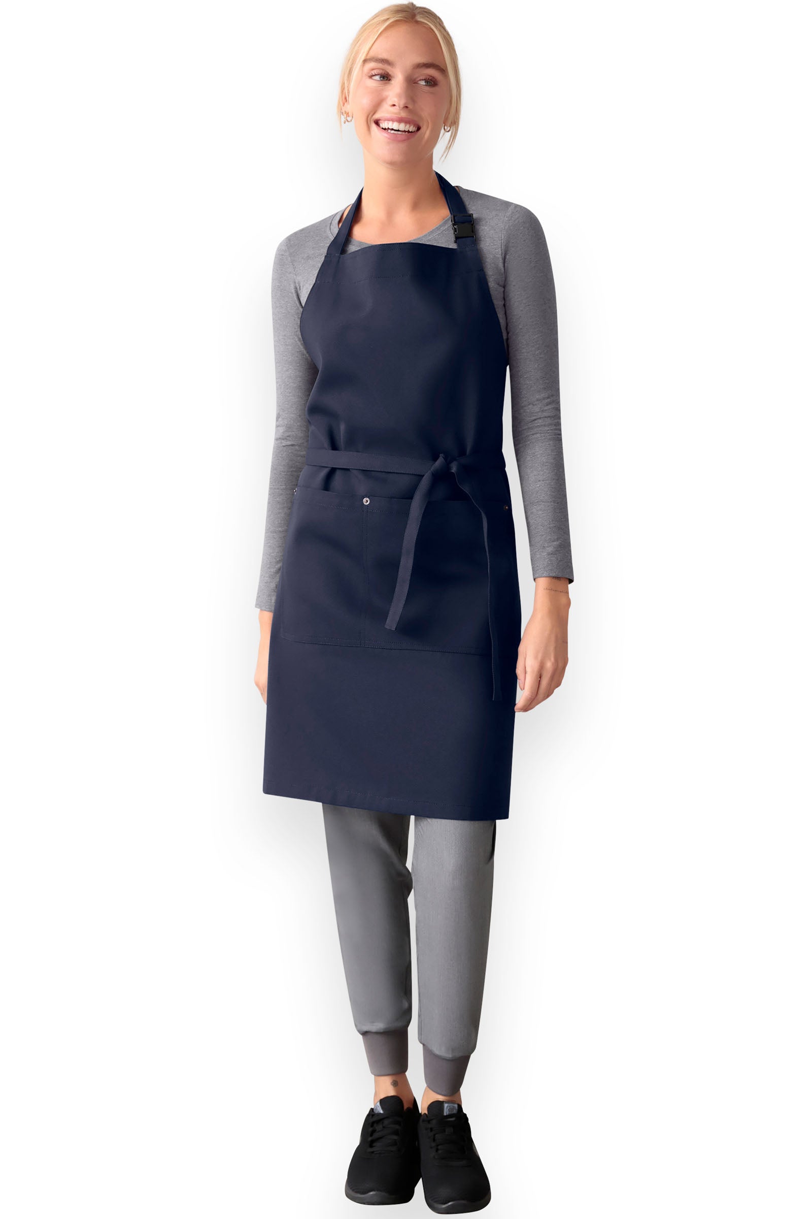 Latzschürze dark navy