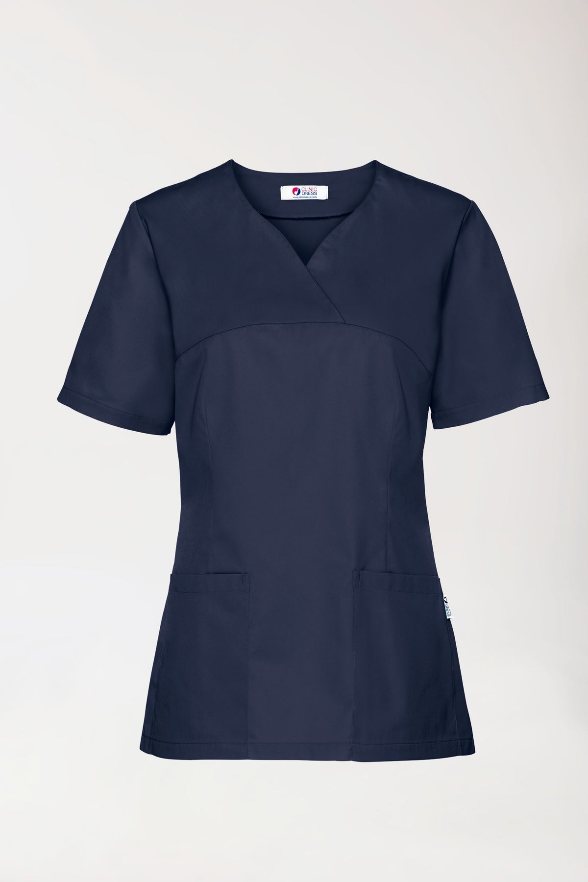 CORE Schlupfkasack Damen - Herzausschnitt navy