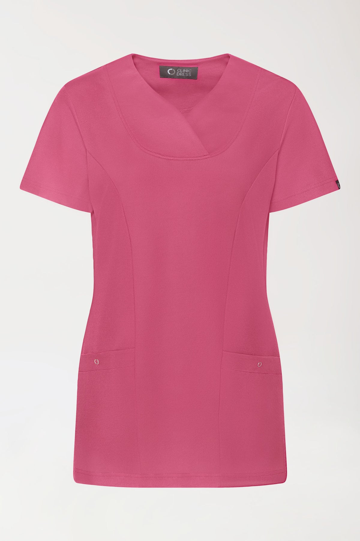 COMFY FLEX Stretch Schlupfkasack Damen - Herzausschnitt rosenholz