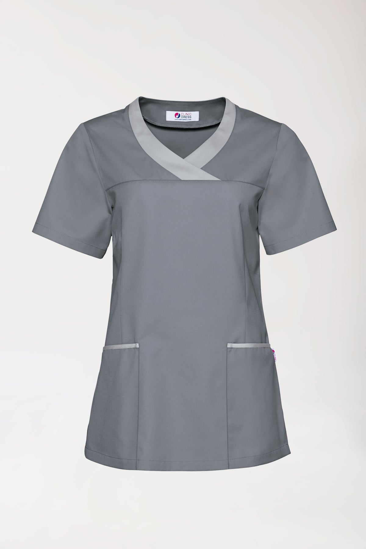 CORE Schlupfkasack Damen steingrau/grau