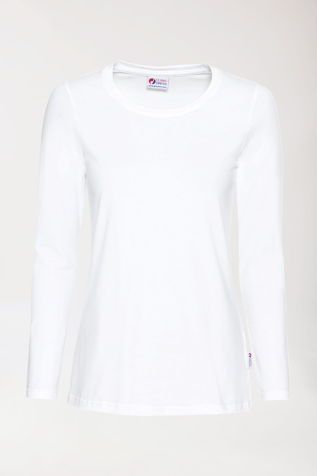CORE Shirt Damen - 1/1 Arm weiß
