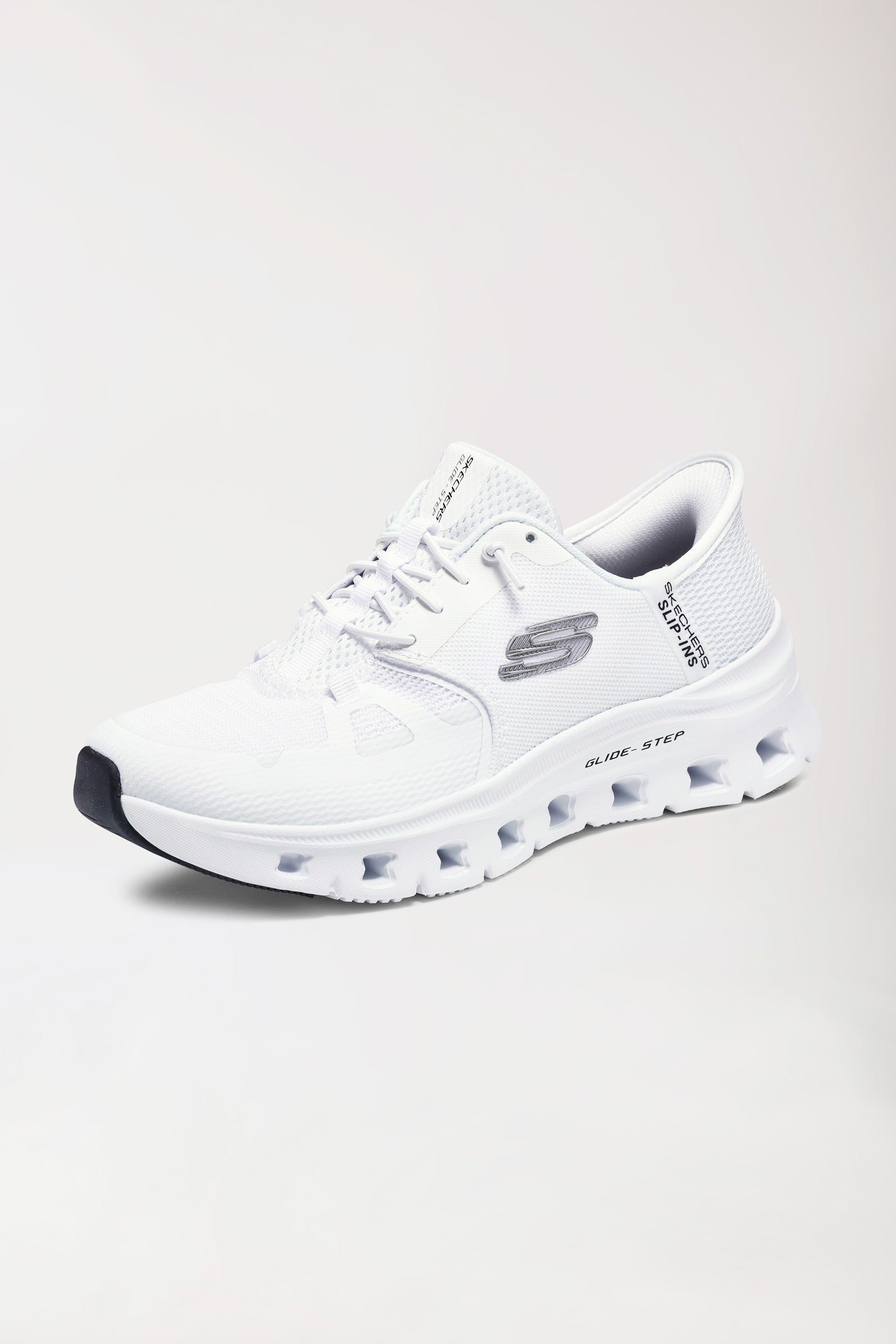 Damen Sneaker-SKECHERS Slip-ins-weiß, Vorderansicht