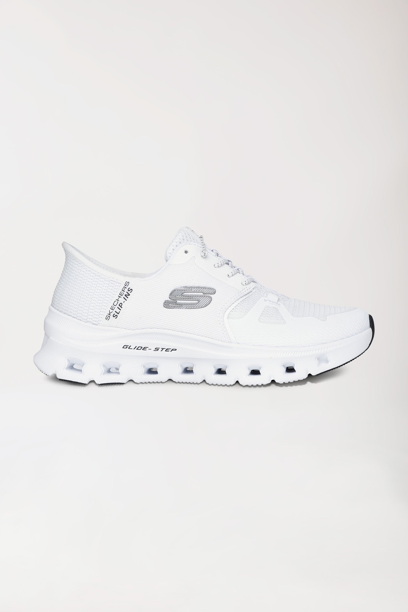 Damen Sneaker-SKECHERS Slip-ins-weiß, Vorderansicht