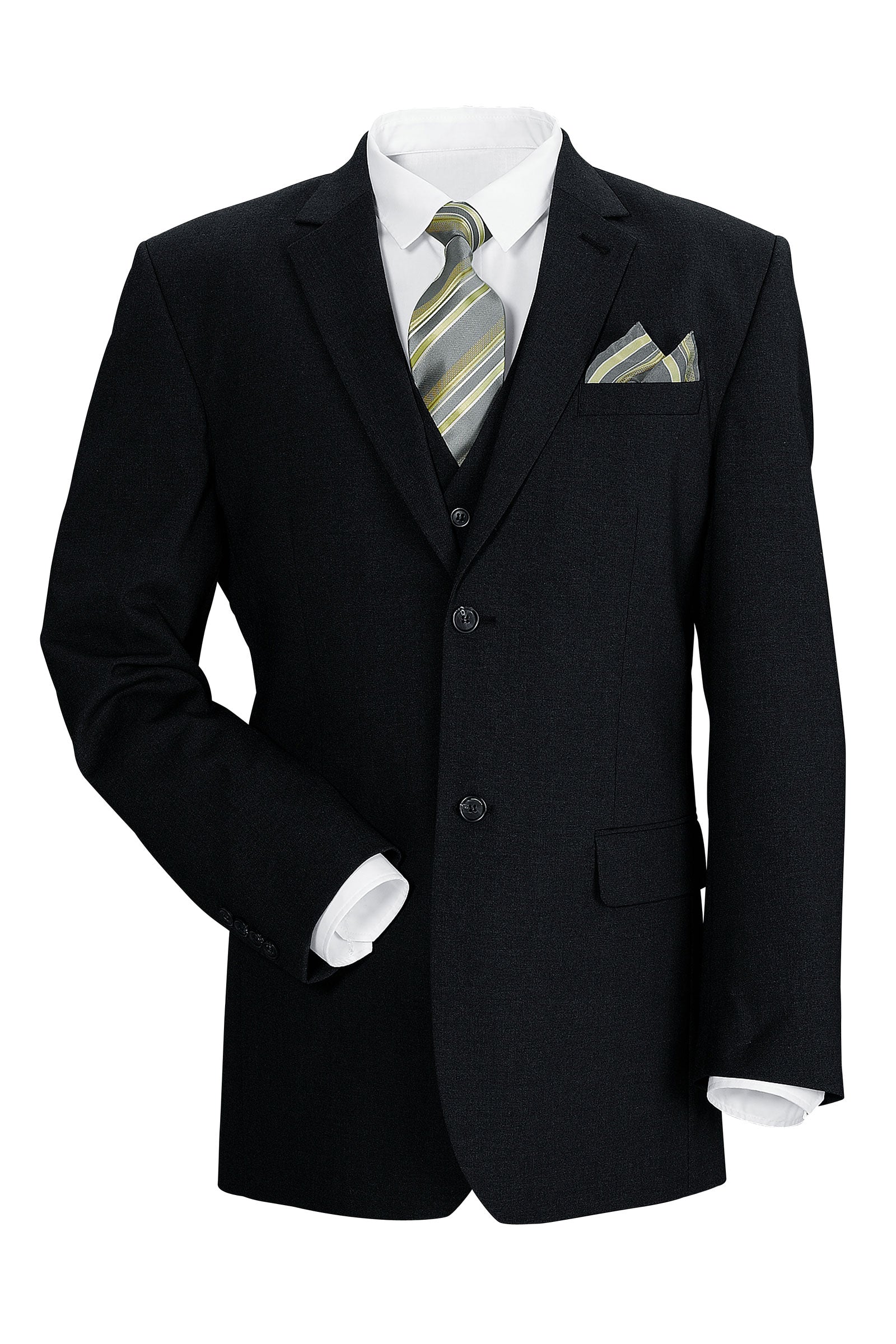 Stretch-Blazer für Herren Schwarz
