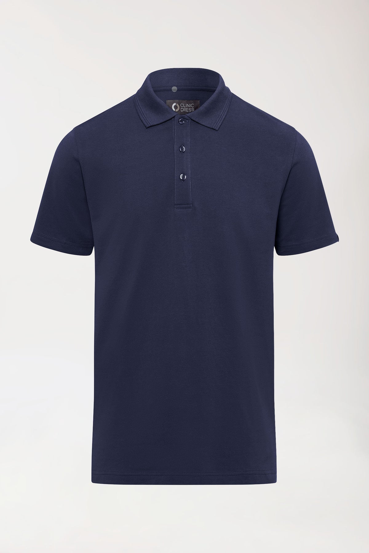 COMFY FLEX Stretch Shirt Herren - Polokragen navy