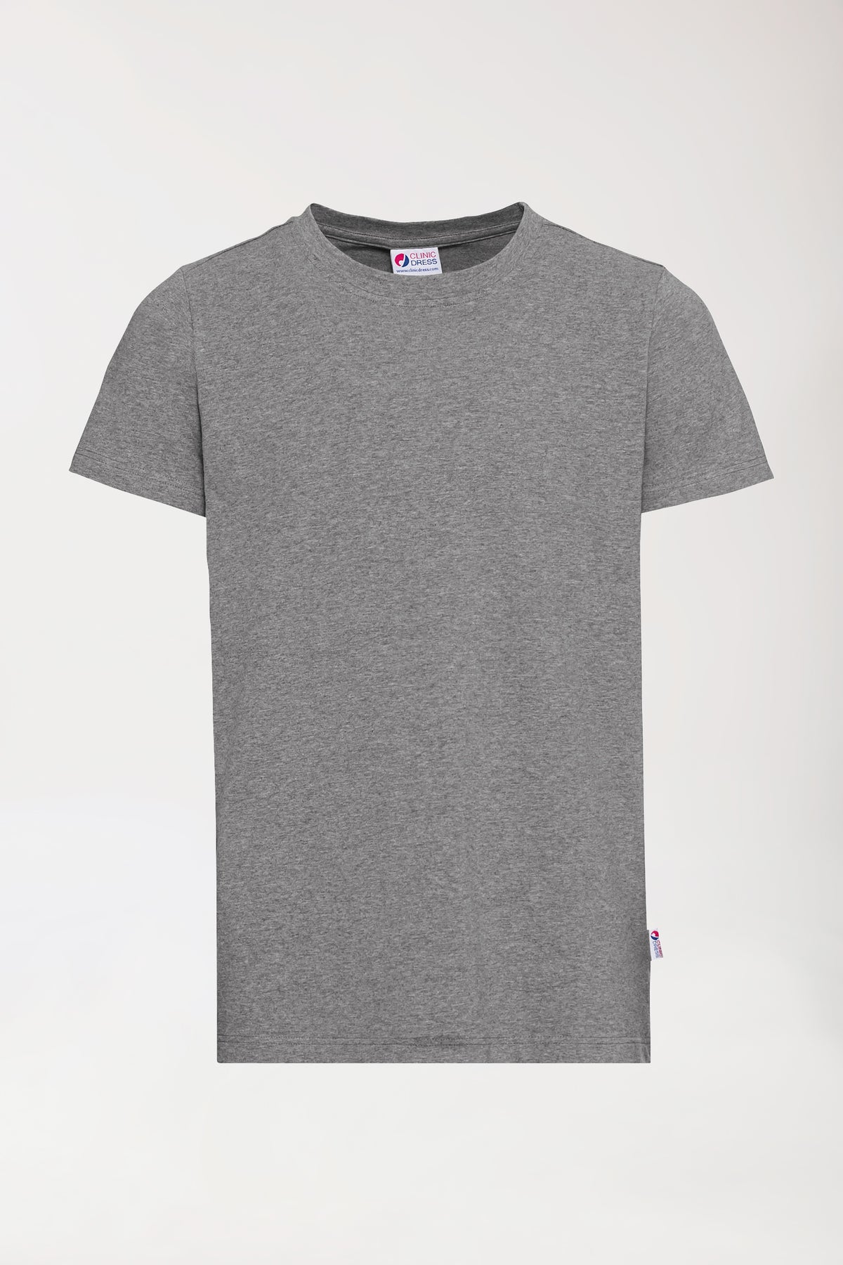 CORE Shirt Herren - Rundhals dunkelgrau melange, Vorderansicht
