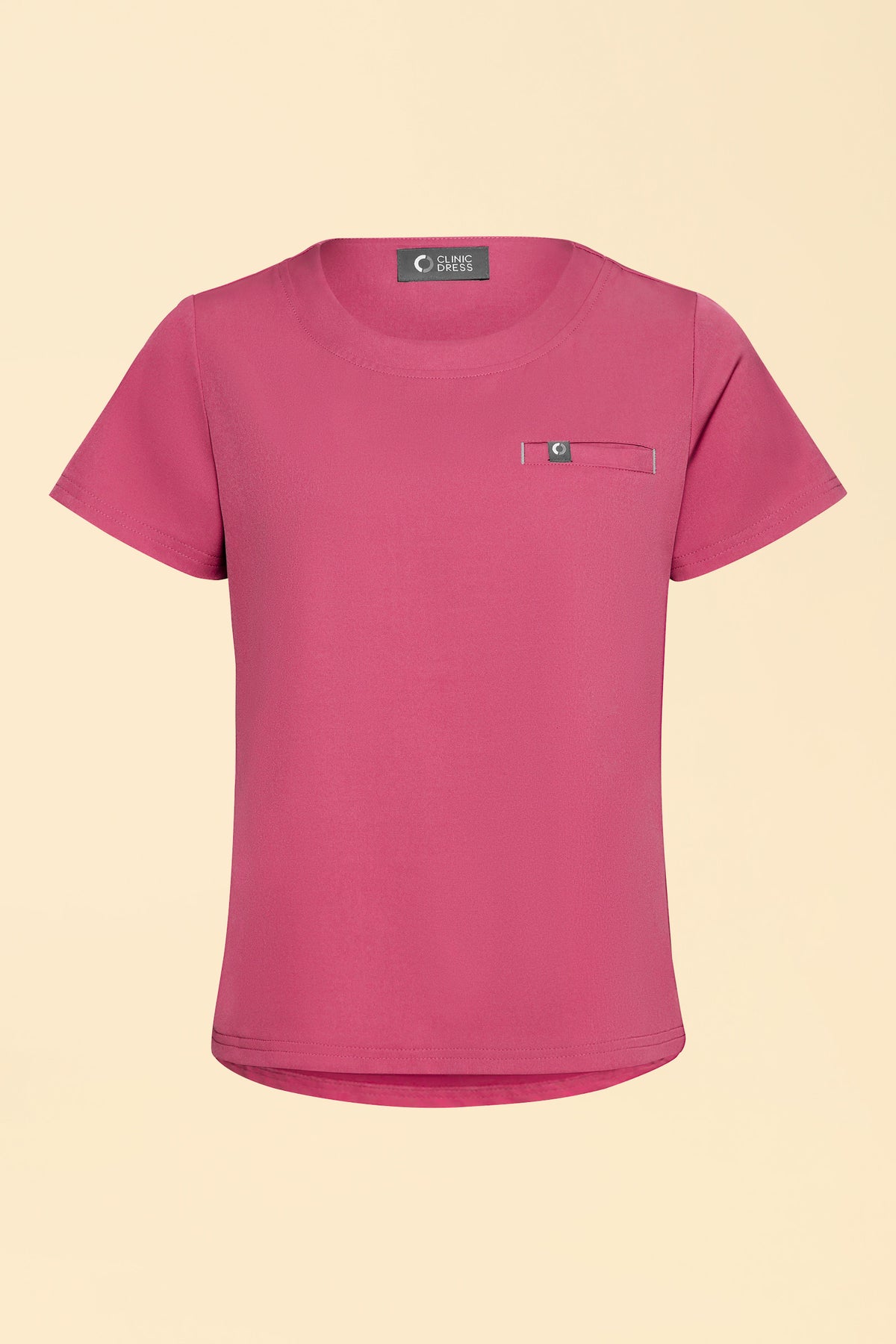 KAERE Shirt Damen - Rundhalsausschnitt rosenholz, Vorderansicht