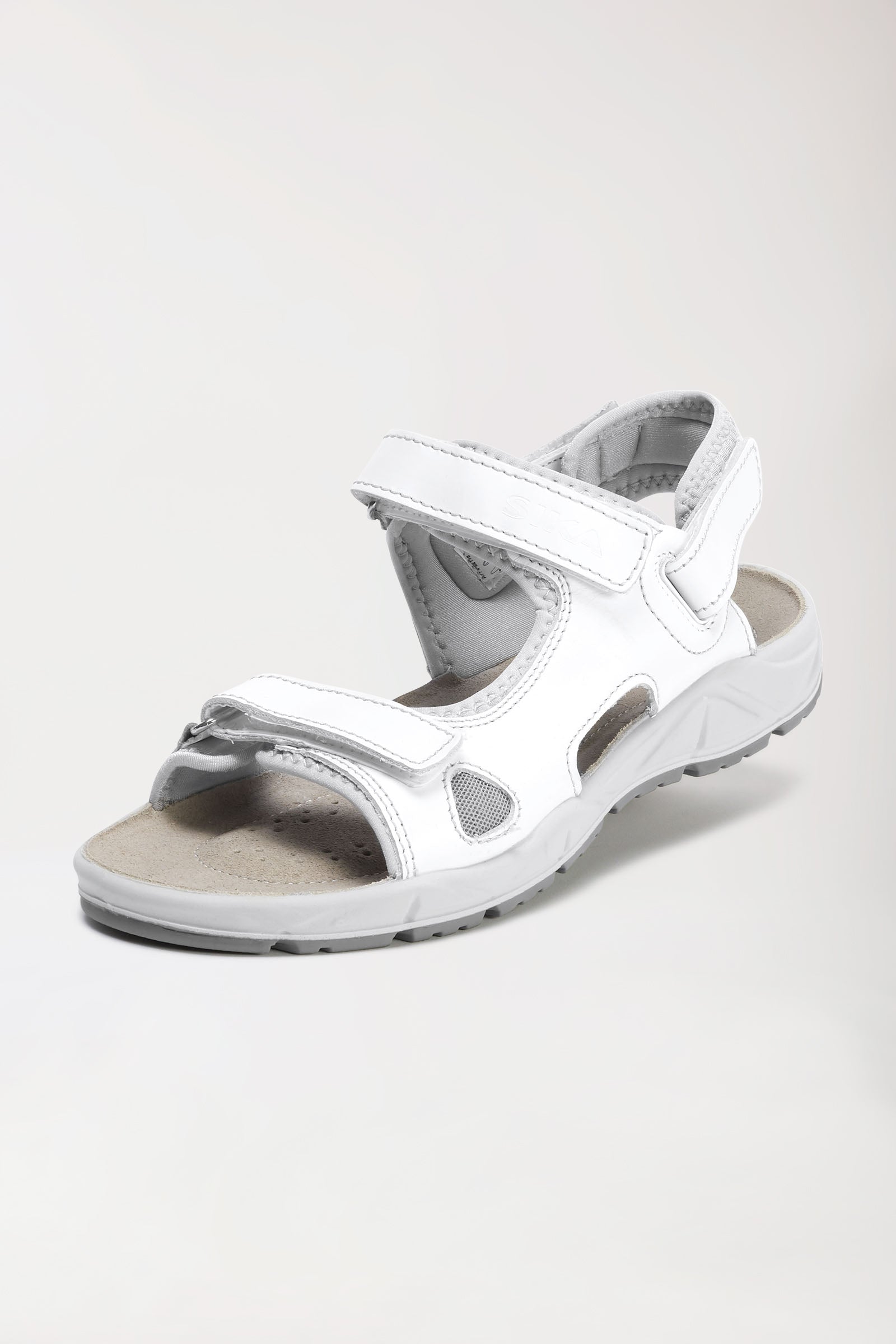 Sandale Weiß Unisex, Vorderansicht
