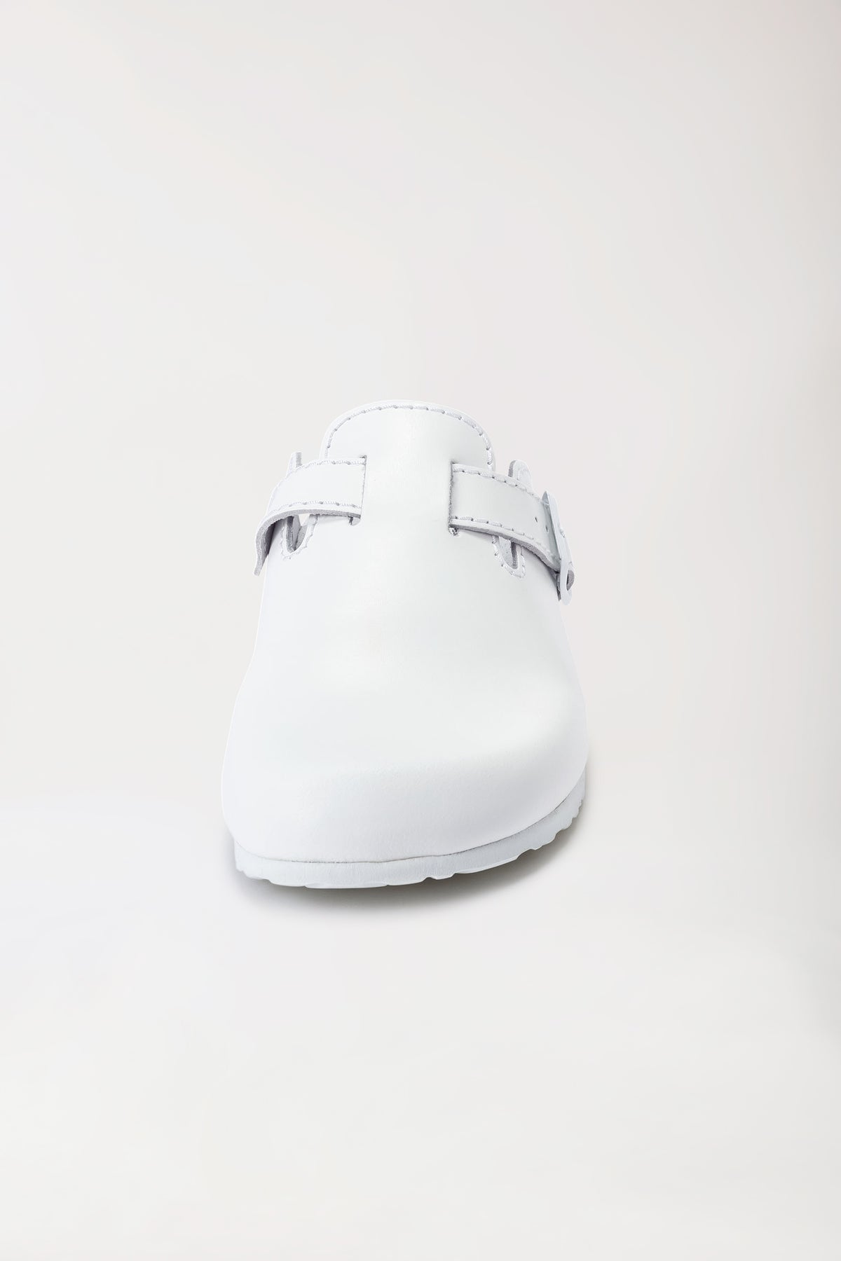 Unisex Clog weiß, Vorderansicht