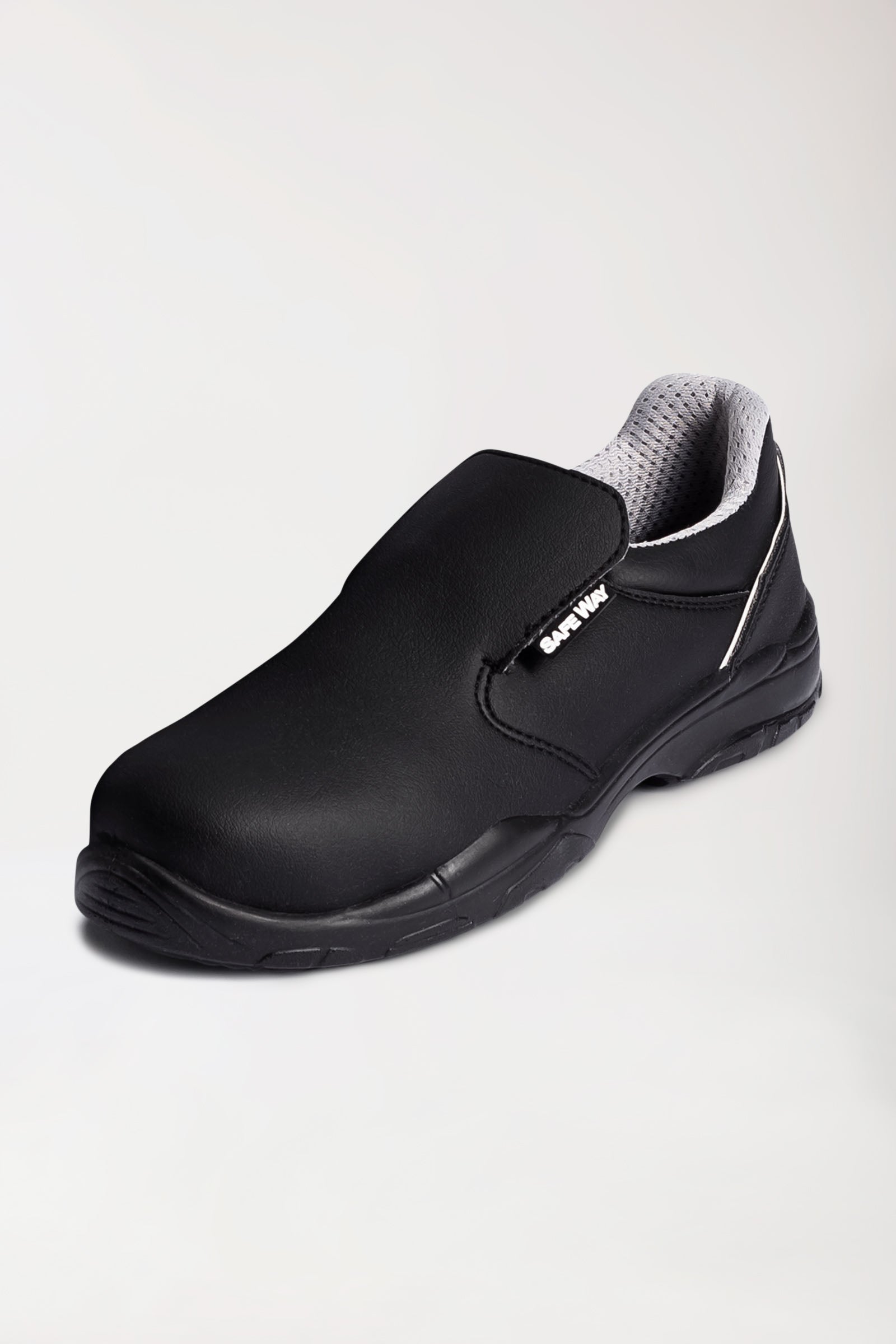 Sicherheitsschuh Schwarz von Safe Way, Vorderansicht