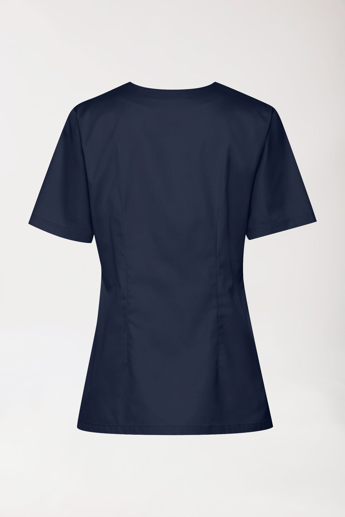 CORE Schlupfkasack Damen - 5er-Pack - Herzausschnitt navy, Rückansicht 