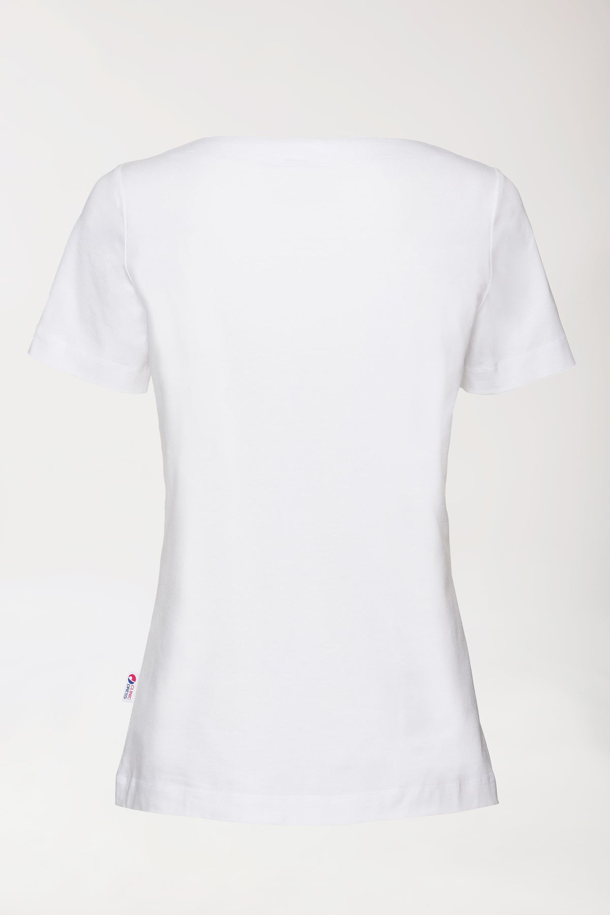 Shirt Damen - 1/2 Arm weiß, Rückansicht 