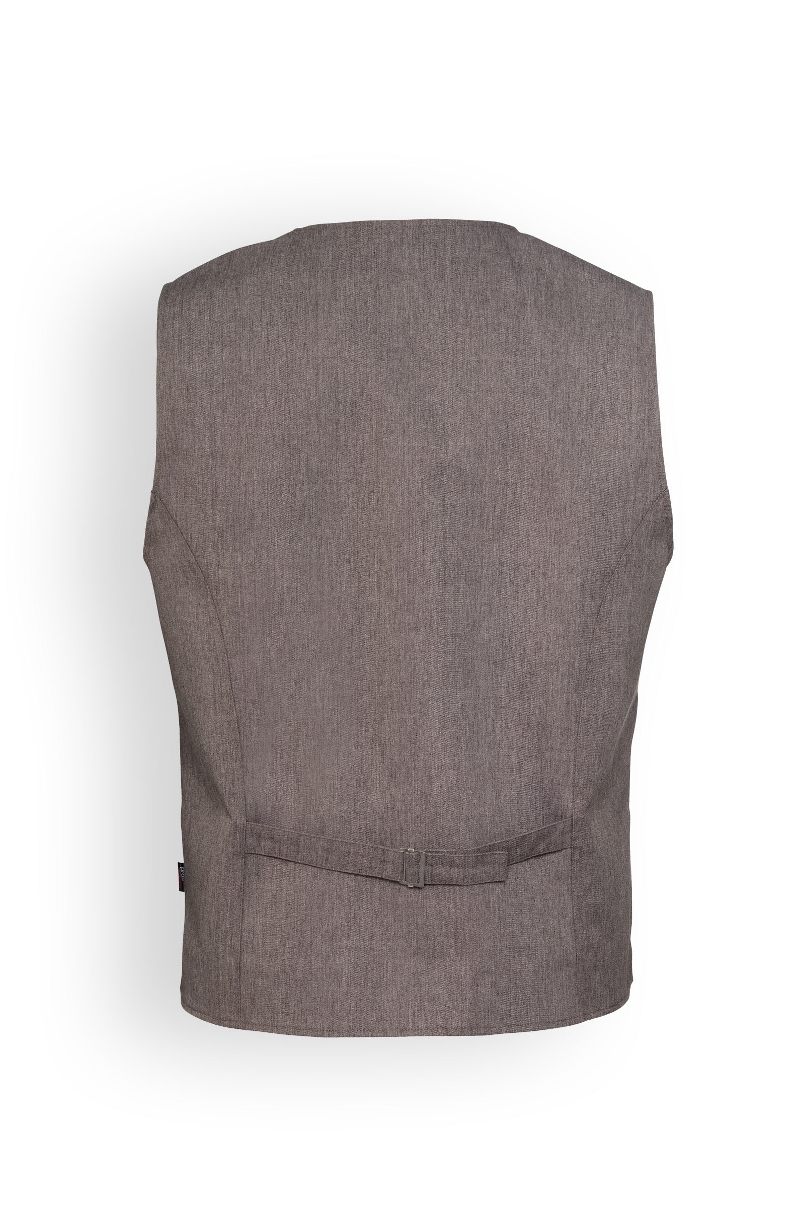 Gilet für Herren Braun Melange