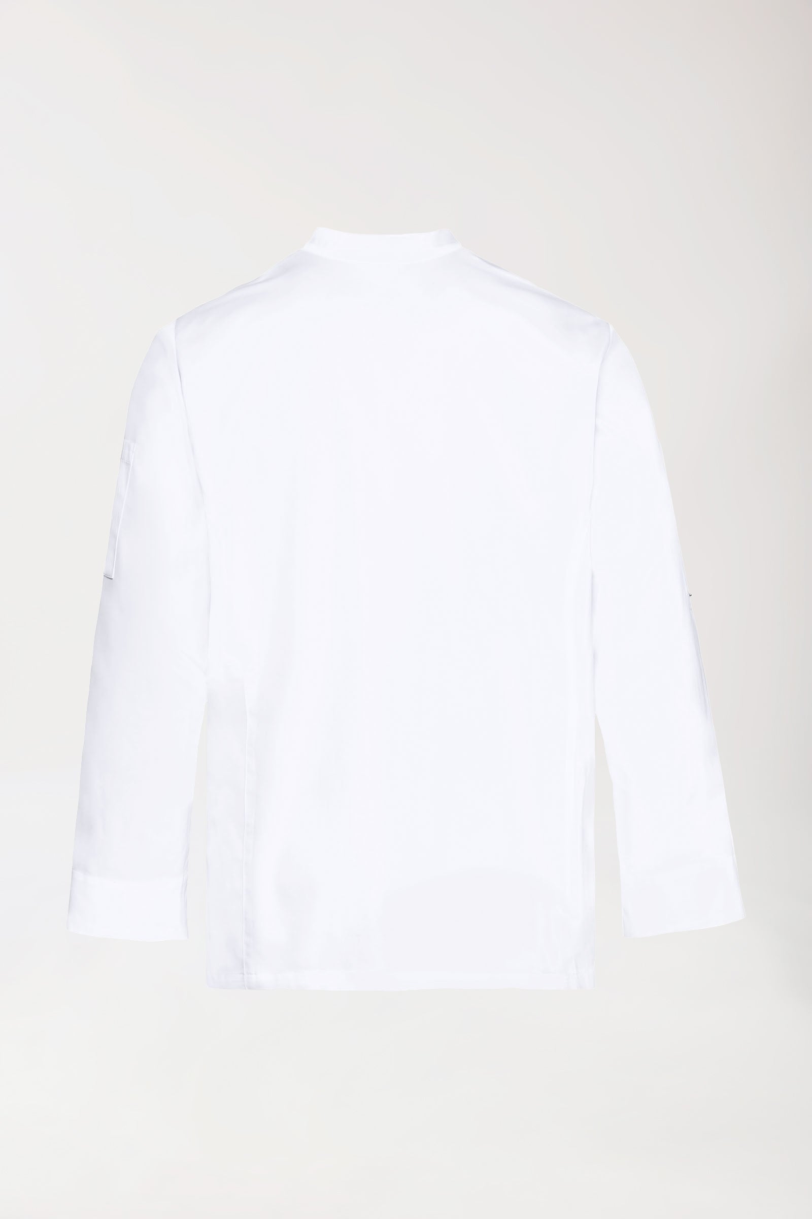 Gastro Kochjacke Herren - 1/1 Arm weiß, Rückansicht 