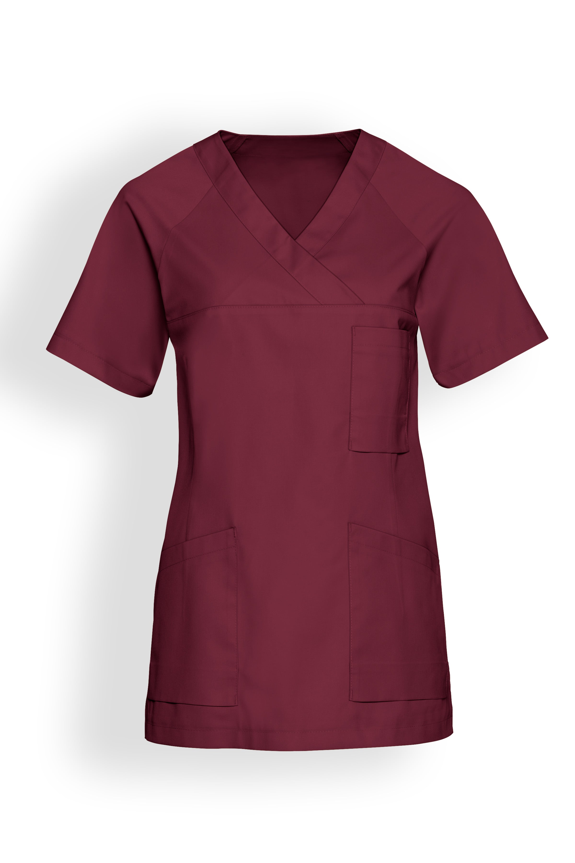 DER Kasack-Kasack Damen bordeaux