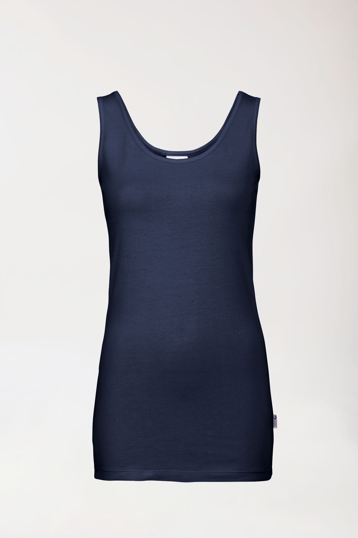 CORE Top Damen - Rundhals navy, Vorderansicht 