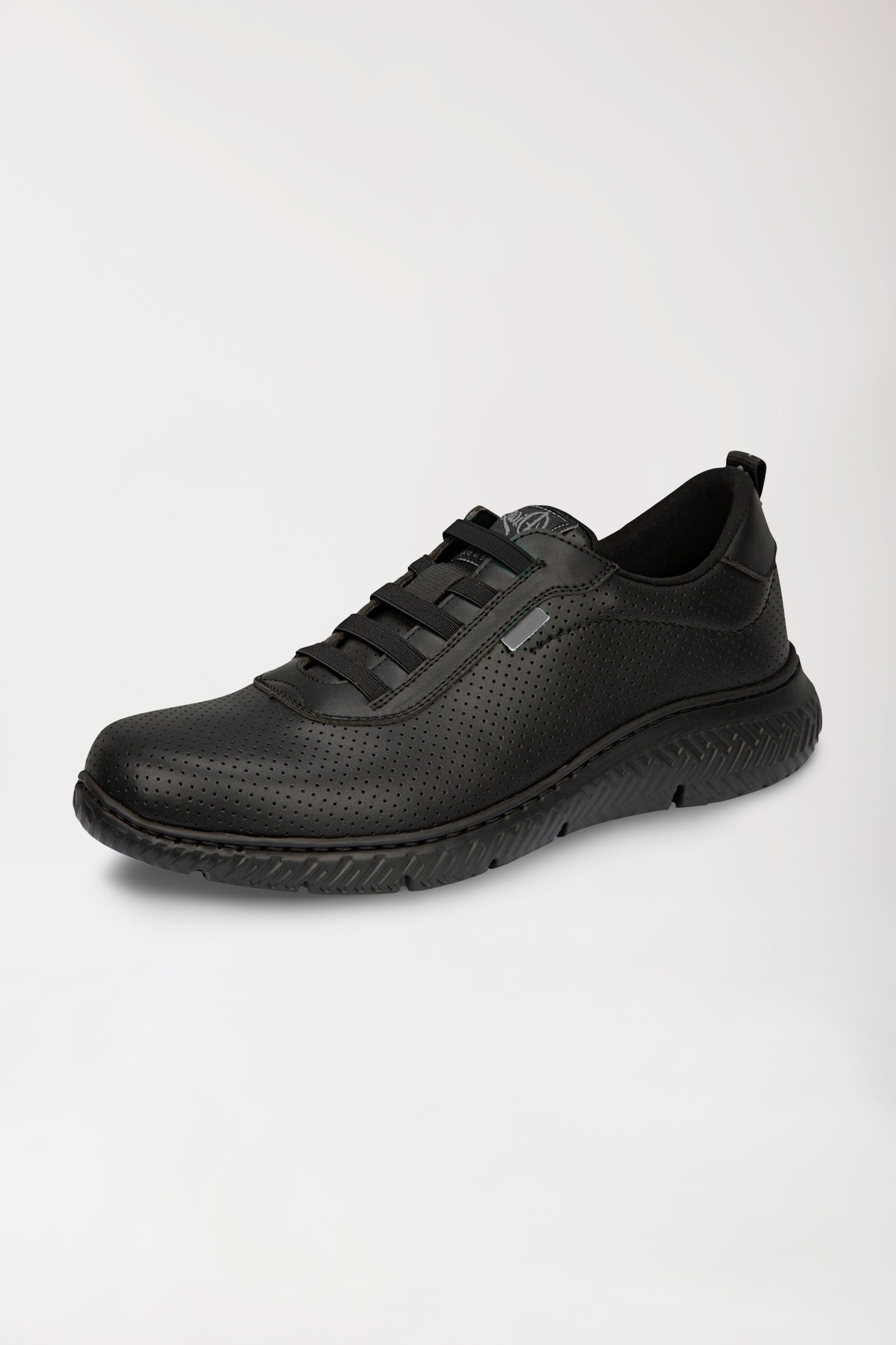 Berufsschuh Schwarz Unisex von Dian, Vorderansicht 