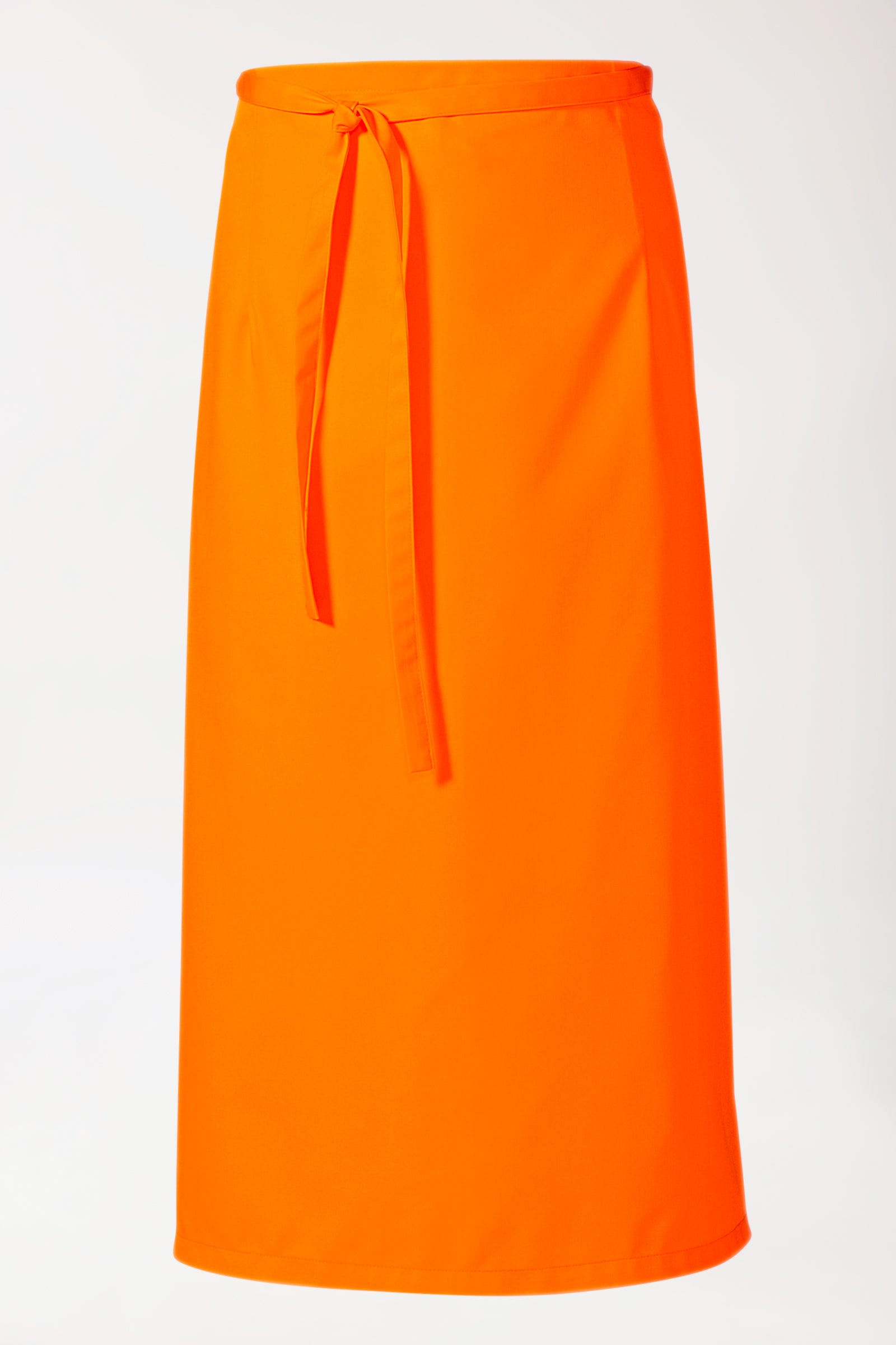 Gastro Bistroschürze Unisex - Einheitsgröße orange, Vorderansicht 