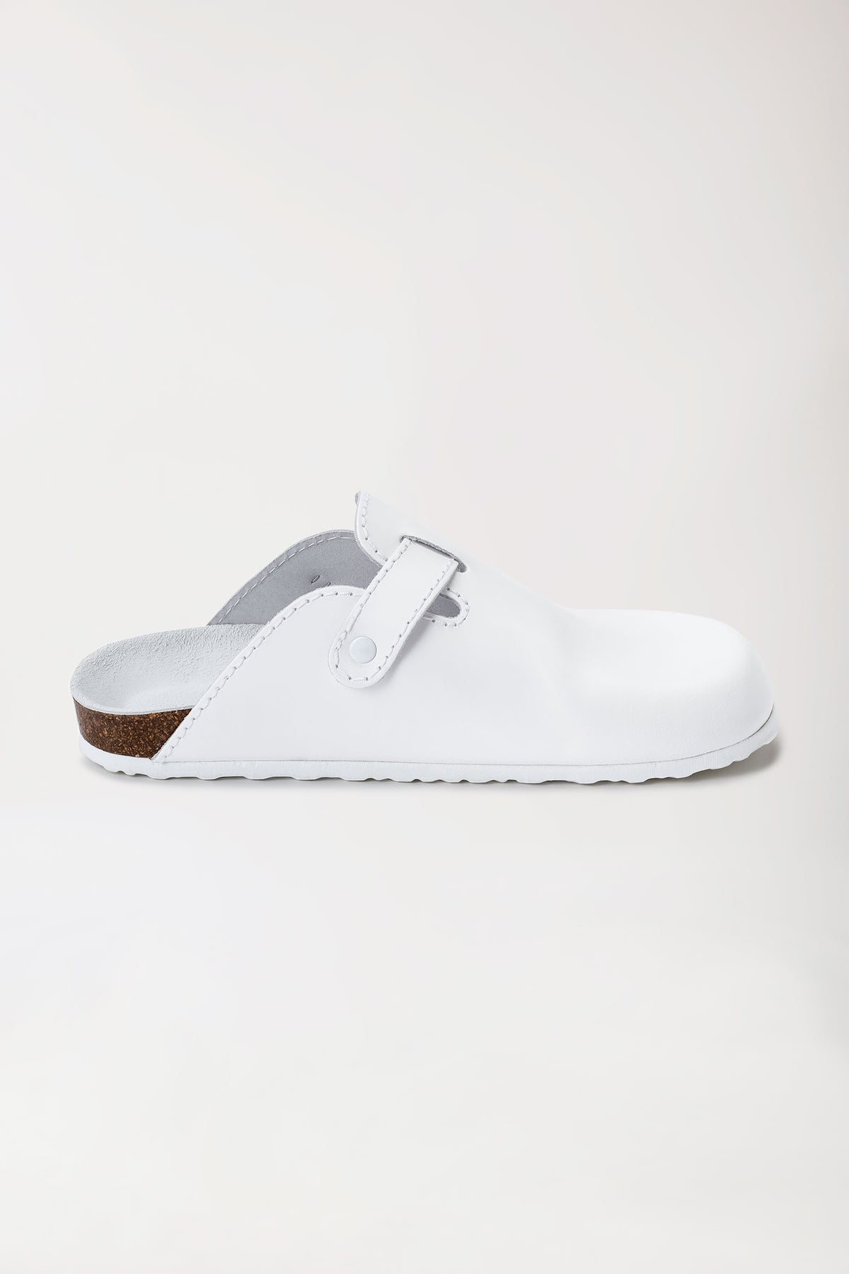 Unisex Clog weiß, Vorderansicht 